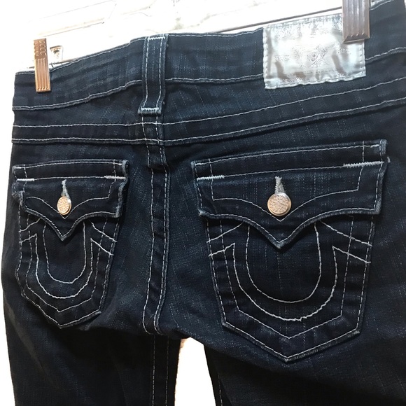 True Religion Billy Swarovski Crystal Pave Jeans - Picture 7 of 8